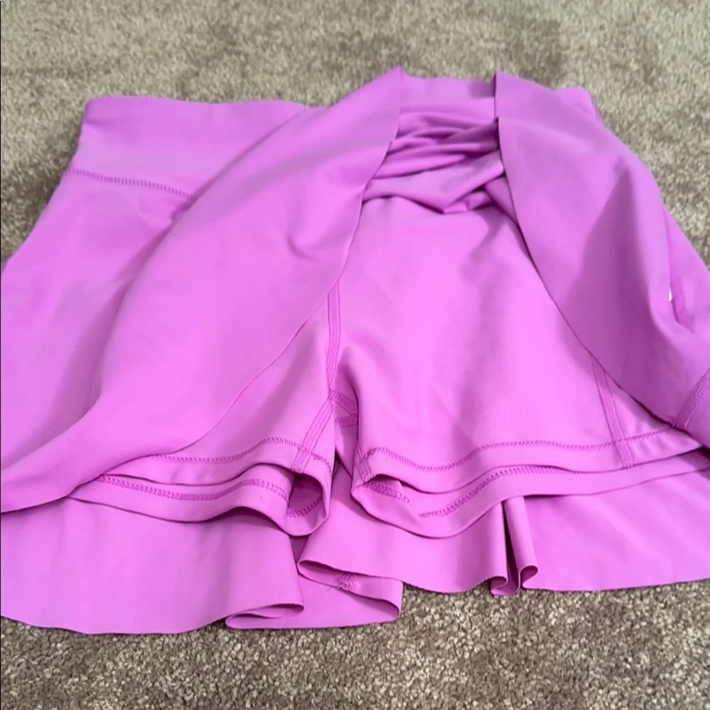 Purple Skort and Shorts Set